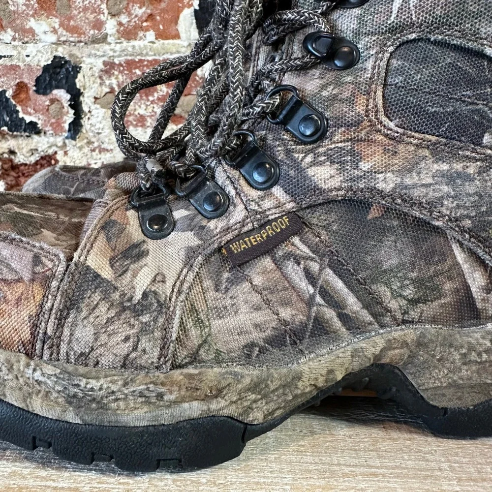 RedHead Camo Hunting Boots Waterproof Lace Up Mens 7 Outdoors